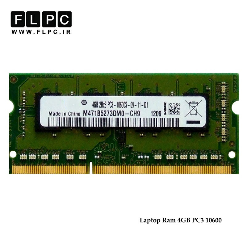رم لپ تاپ 4 گیگ DDR3-PC3L (1333-10600) دست دوم