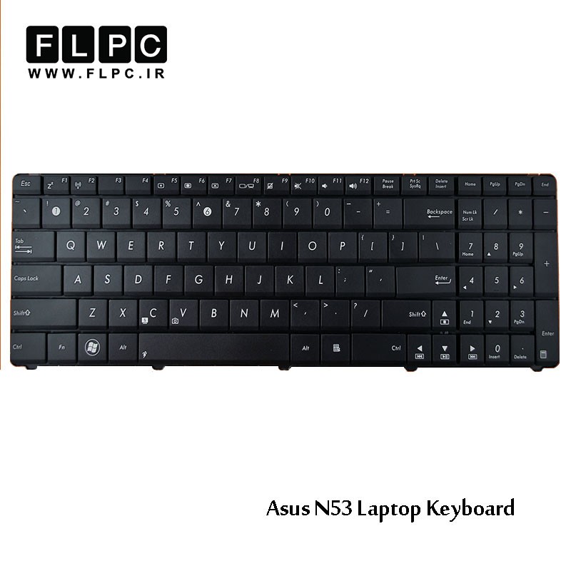 کیبورد لپ تاپ ایسوس Asus N53 Laptop Keyboard