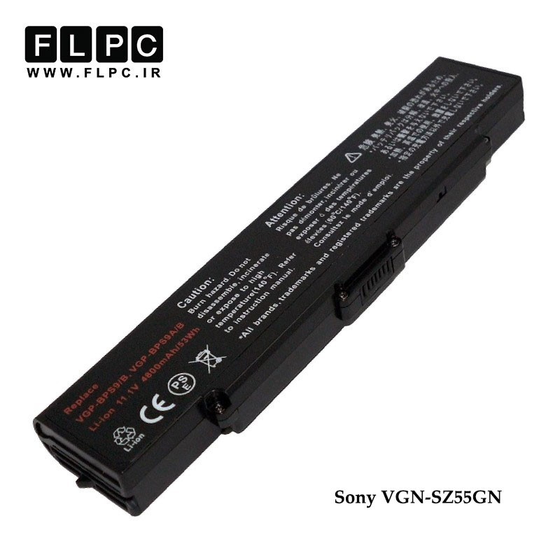 باتری لپ تاپ سونی Sony VGN-SZ55GN _4400mAh