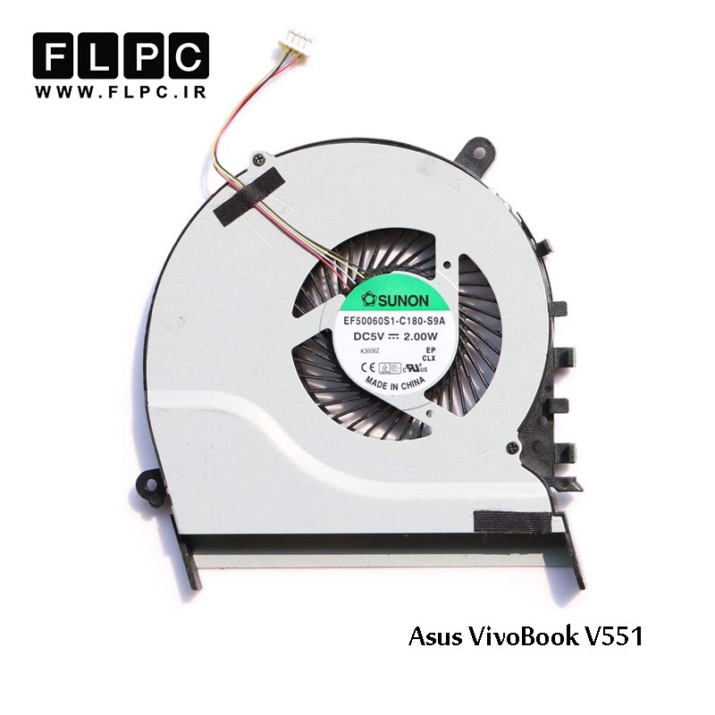 سی پی یو فن لپ تاپ ایسوس Asus Laptop CPU Fan VivoBook V551