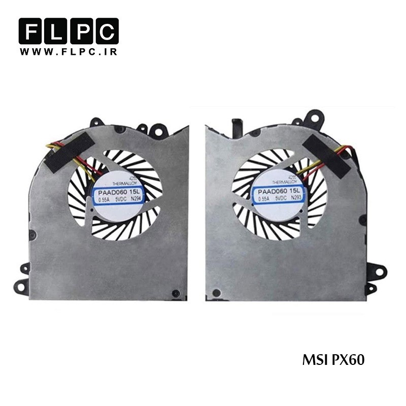 فن پردازنده و گرافیک لپ تاپ ام اس آی MSI PX60 Laptop GPU+CPU