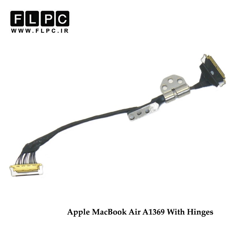 فلت تصویر لپ تاپ اپل Apple MacBook Air A1369 Laptop Screen cable With Hinge- با لولا - سمت راست