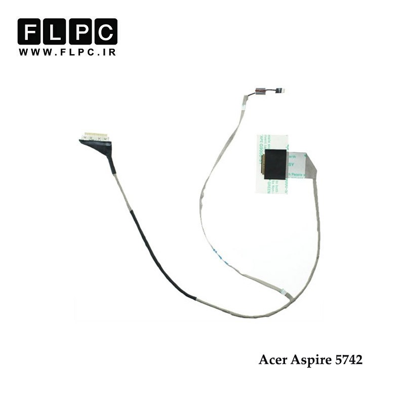 فلت تصویر لپ تاپ ایسر Acer Aspire 5742 Laptop Screen Cable _DC02001FO10-40Pin ضخیم