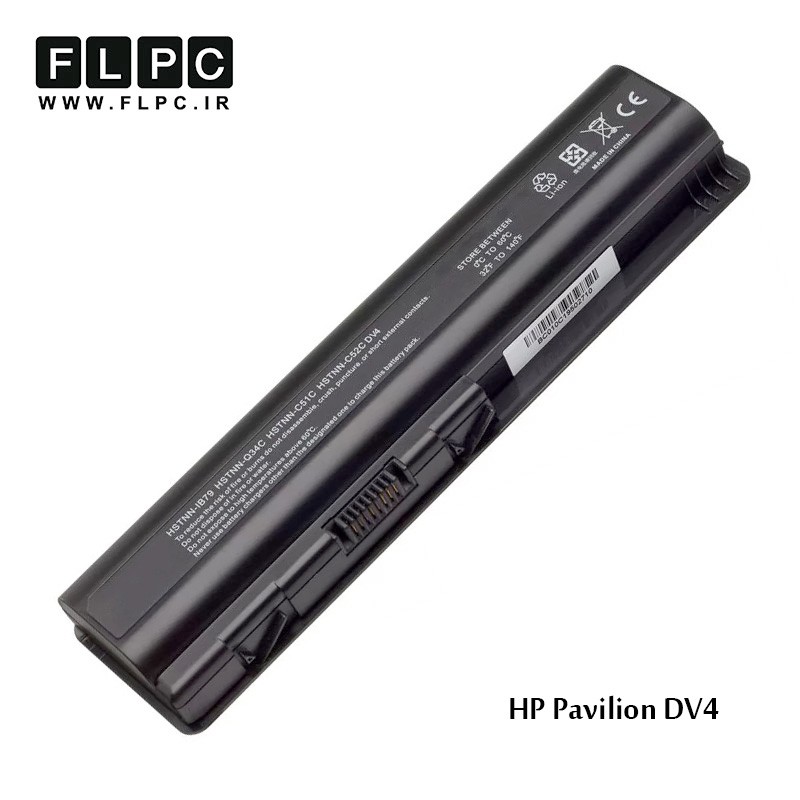 باطری لپ تاپ اچ پی HP Pavilion DV4 Laptop Battery _4000mah