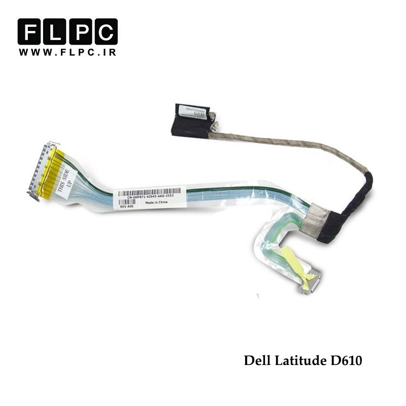 فلت تصویر لپ تاپ دل Dell Latitude D610 Laptop Screen Cable _DD0JM1LC000