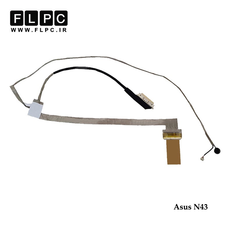 فلت تصویر لپ تاپ ایسوس Asus N43 Laptop Screen Cable _14G22101801V کشویی