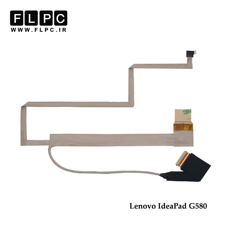 فلت تصویر لپ تاپ لنوو Lenovo IdeaPad G580 Laptop Screen Cable _50-4SG01-001_50-4SG01-002