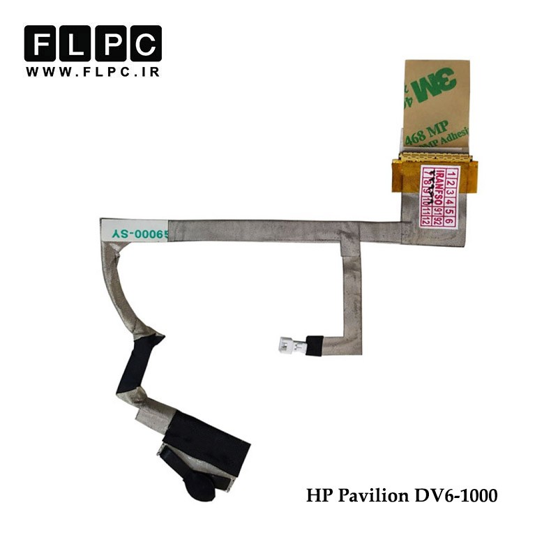 فلت تصویر لپ تاپ اچ پی HP Pavilion DV6-1000 Laptop Screen Cable _DDOUT3LC301-Right
