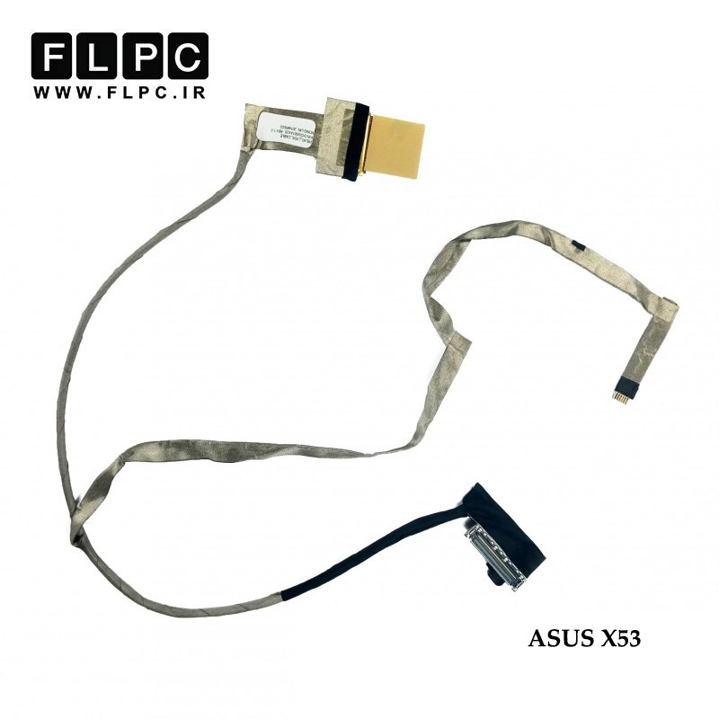 فلت تصویر لپ تاپ ایسوس Asus X53 Laptop Screen Cable _DC02001AV20 برد آبی