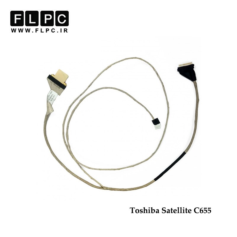 فلت تصویر لپ تاپ توشیبا Toshiba Satellite C655 Laptop Screen Cable _6017B0265501