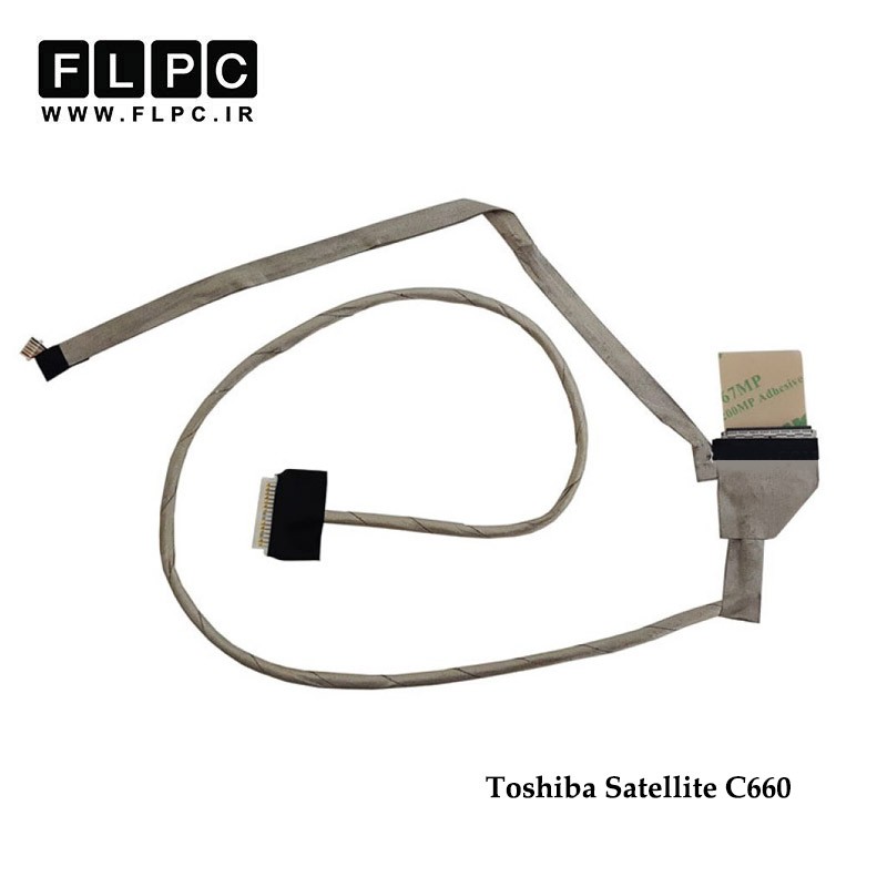 فلت تصویر لپ تاپ توشیبا Toshiba Satellite C660 Laptop Screen Cable _DC020011Z10