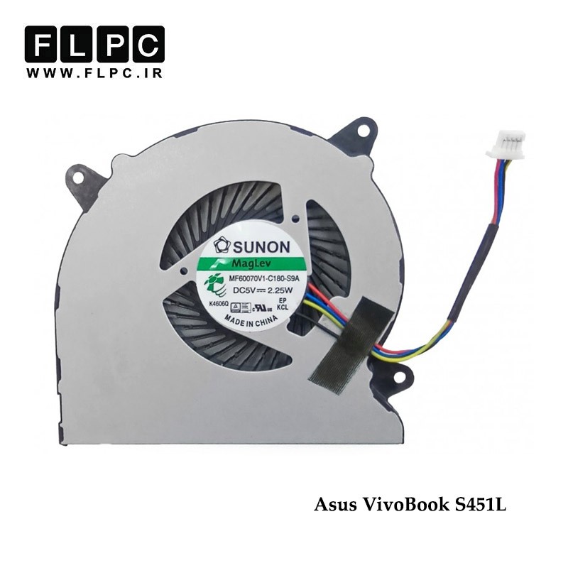 فن لپ تاپ ایسوس Asus VivoBook S451L Laptop CPU Fan