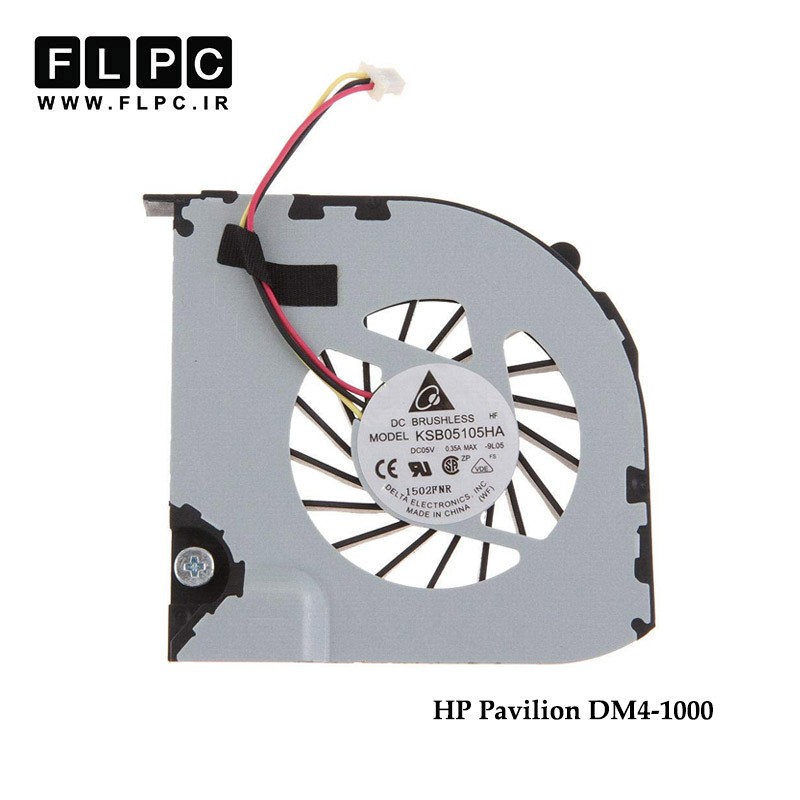 فن لپ تاپ اچ پی نوع دوم HP Pavilion DM4-1000 Laptop CPU Fan