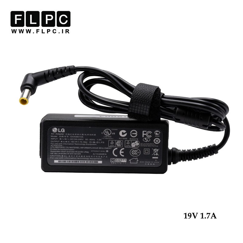 آداپتور مانیتور ال جی 19 ولت 1.7 آمپر  LG Monitor Adaptor 19V 1.7A