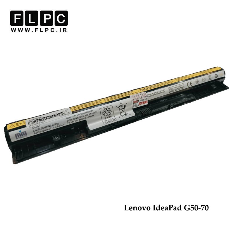 باطری لپ تاپ لنوو G50-70 برند M&M مشکی Lenovo IdeaPad G50-70 Laptop Battery _4cell