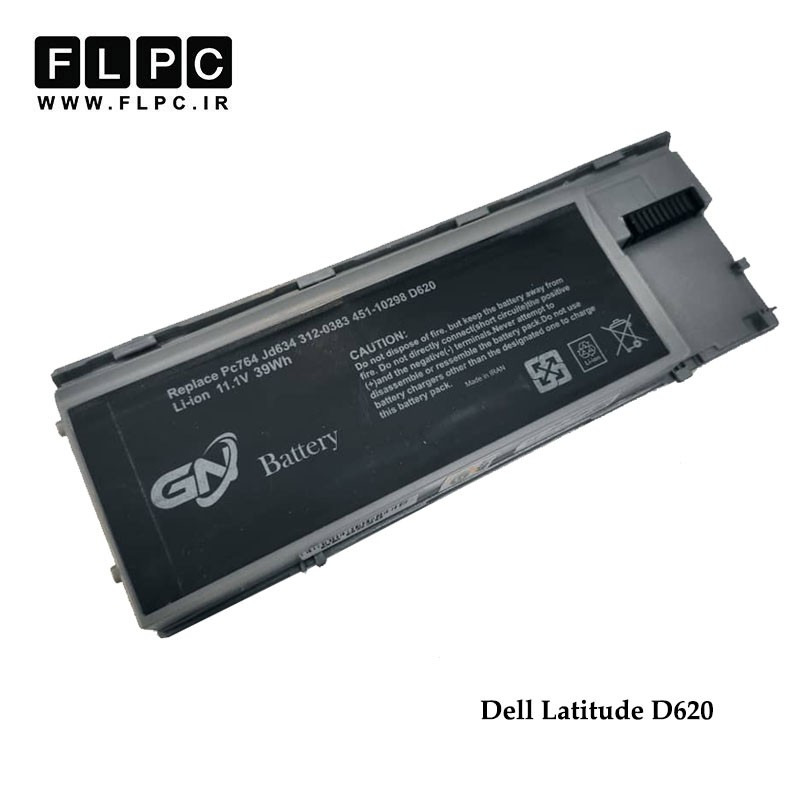 باطری لپ تاپ دل D620 نقره ای Dell Latitude D620 Laptop Battery - 6cell - 4000Mah