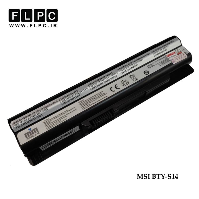 باطری لپ تاپ ام اس آی BTY-S14 برند M&M مشکی MSI BTY-S14 Laptop Battery - 6cell