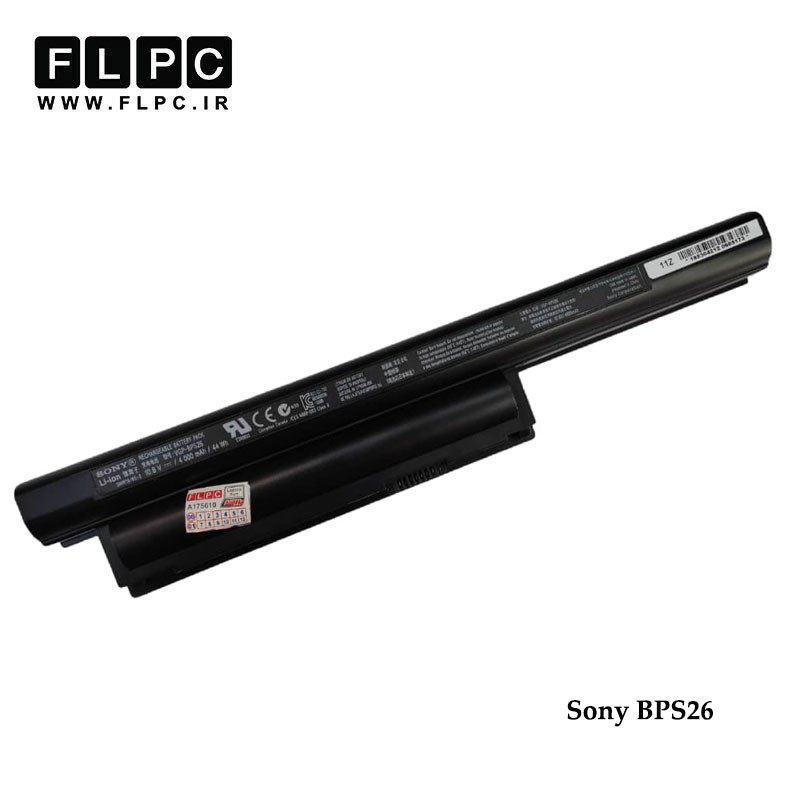باطری اصلی لپ تاپ سونی BPS26 مشکی Sony BPS26 Laptop Battery Original - 6cell