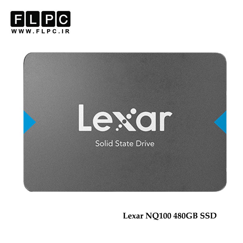 هارد اس اس دی 480 گیگابایت Lexar مدل NQ100 اینترنال / Lexar NQ100 2.5Inch SATA 480GB SSD