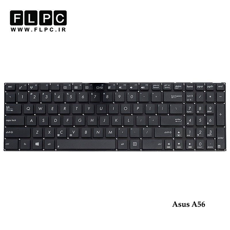 کیبورد لپ تاپ ایسوس A56 فلت بلند Asus A56 Laptop Keyboard