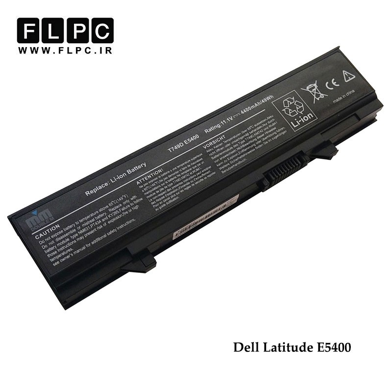 باتری لپ تاپ دل Dell Latitude E5400 _4400mAh برند MM