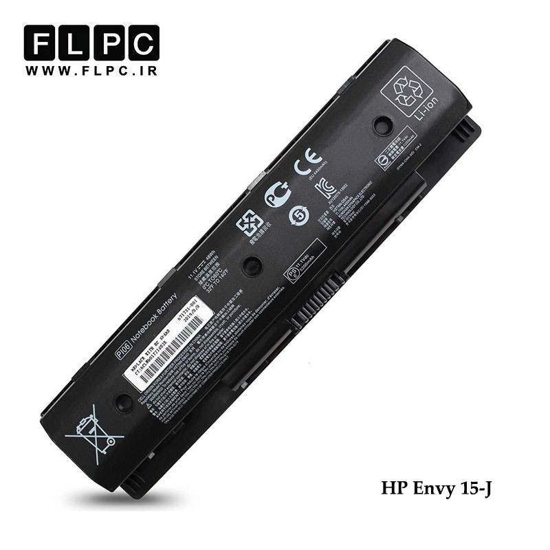 باتری لپ تاپ اچ پی Envy 15-J مشکی HP Envy 15-J Laptop Battery - 6Cell