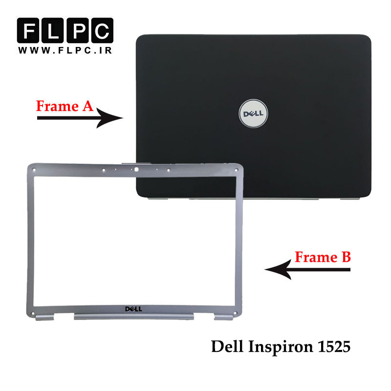 قاب پشت و جلو ال سی دی لپ تاپ دل Dell Inspiron 1525 _Cover A+B