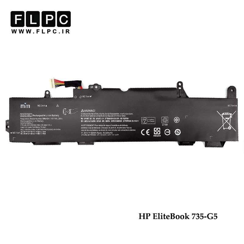 باطری لپ تاپ اچ پی 735-G5 مشکی HP EliteBook 735-G5 Laptop Battery - SS03XL