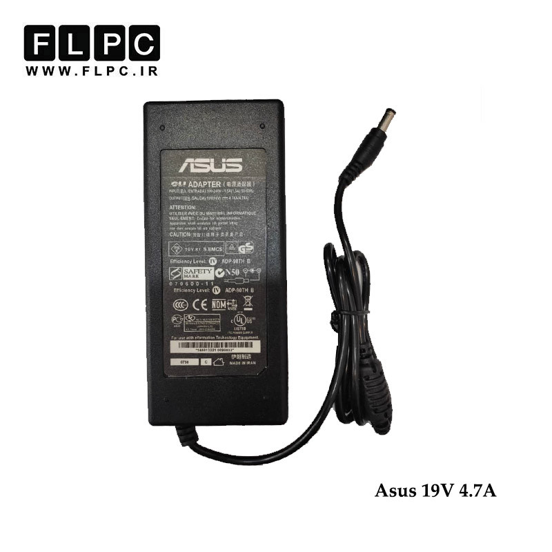 آداپتور لپ تاپ ایسوس Asus K52 _19V 4.7A