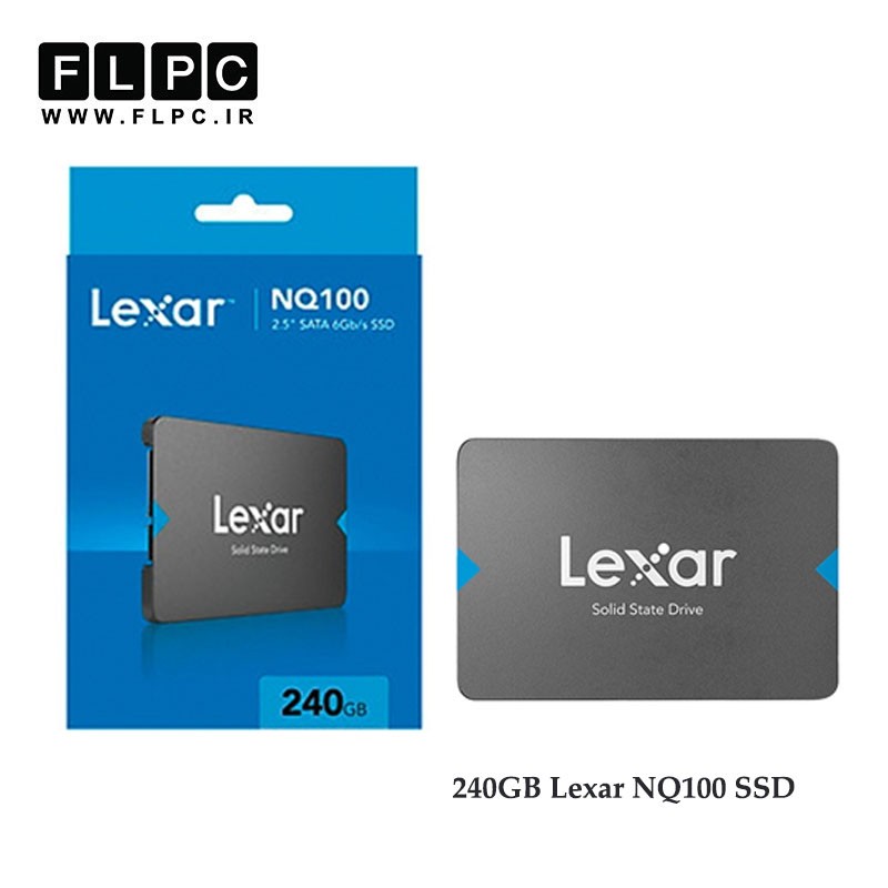اس اس دی 240 گیگابایت Lexar مدل NQ100 اینترنال / Lexar NQ100 2.5Inch SATA 240GB SSD