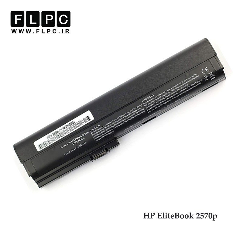 باتری لپ تاپ اچ پی HP EliteBook 2570p _4400mAh