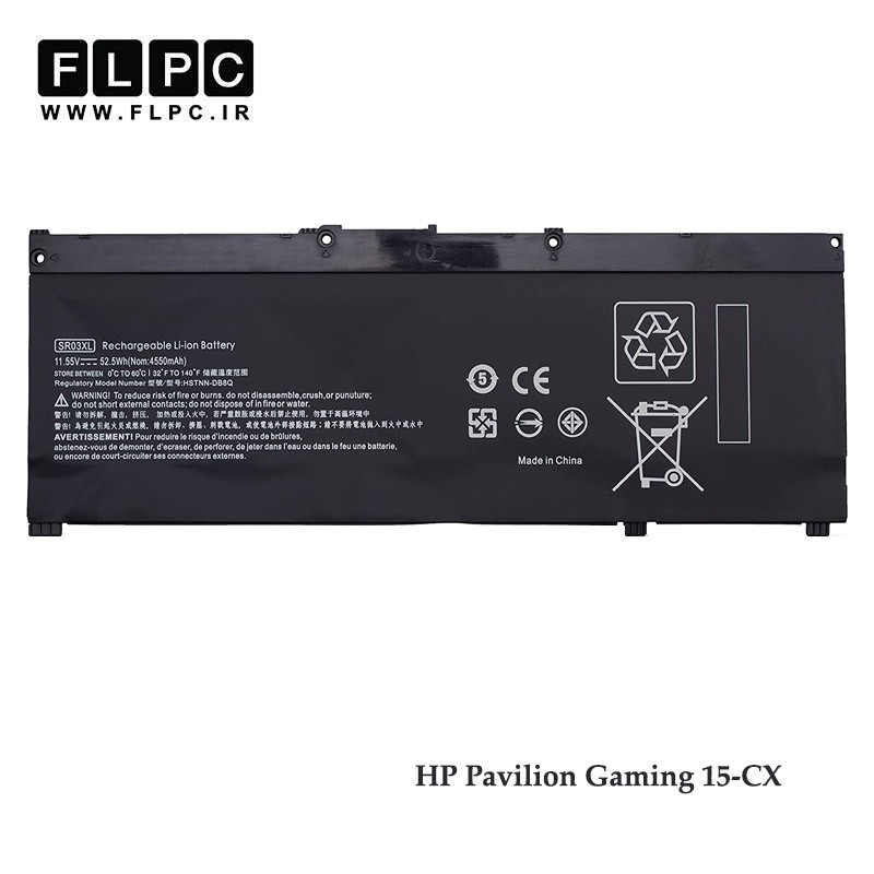 باتری لپ تاپ اچ پی HP Pavilion Gaming 15-CX _SR03 -3500mAh برند MM
