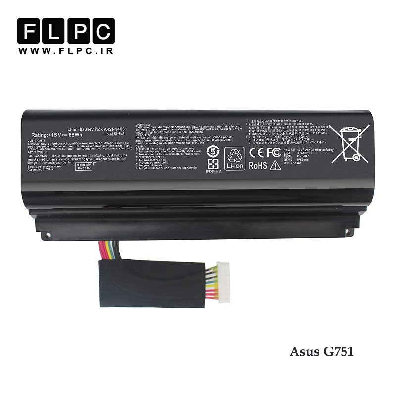 باتری لپ تاپ ایسوس Asus G751 _4400mAh برند MM