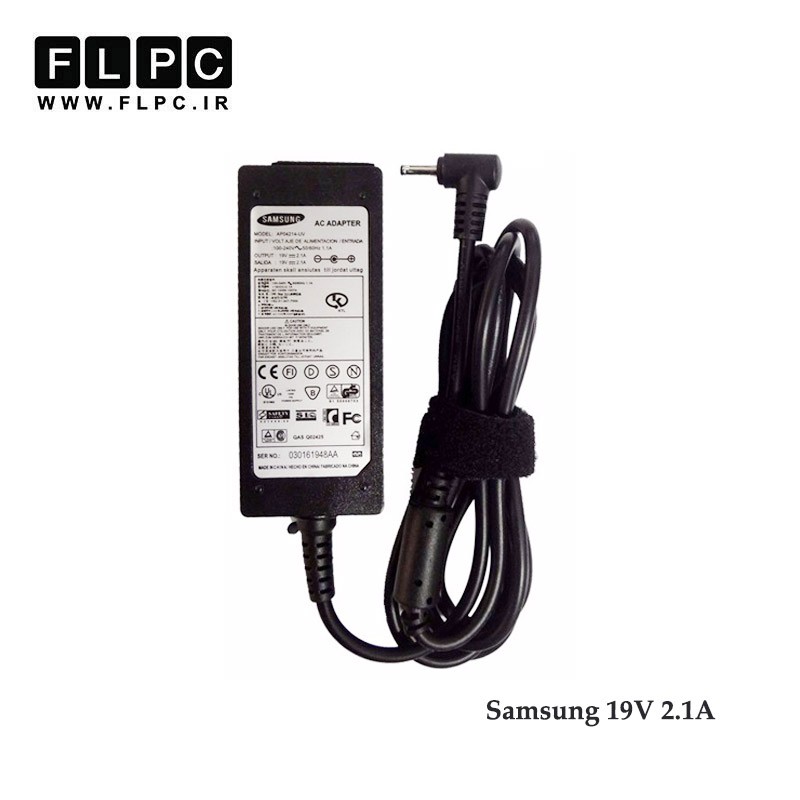 آداپتور لپ تاپ سامسونگ Samsung 19V 2.1A Org _ 3.0*1.1 سرریز
