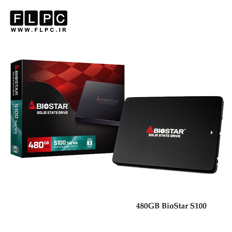 هارد SSD اینترنال 480 گیگابایت Biostar مدل S100