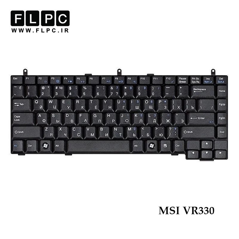 کیبورد لپ تاپ ام اس آی MSI VR330 مشکی