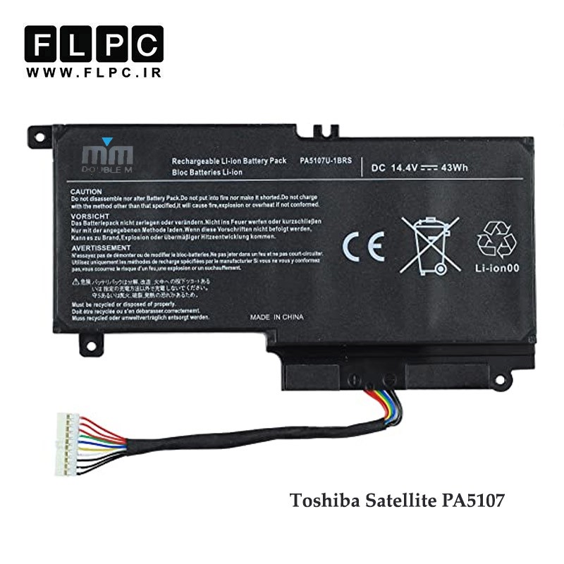 باتری لپ تاپ توشیبا  Toshiba Satellite PA5107U-1BRS _ 3000mAh برند M&M