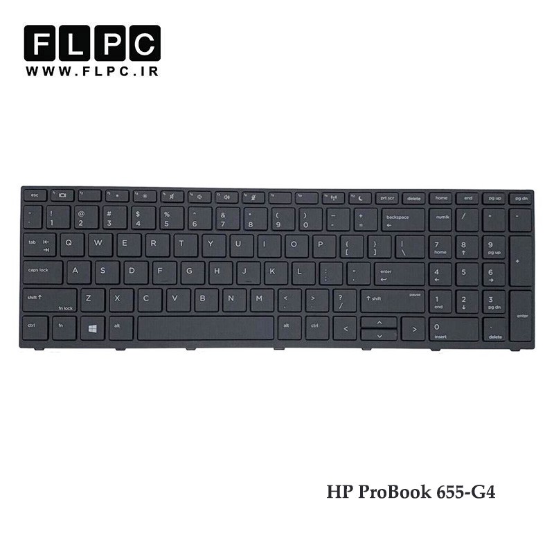 کیبورد لپ تاپ اچ پی HP ProBook 655-G4 با فریم