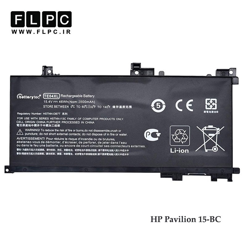 باتری لپ تاپ اچ پی HP Pavilion 15-BC _3500mAh برند MM