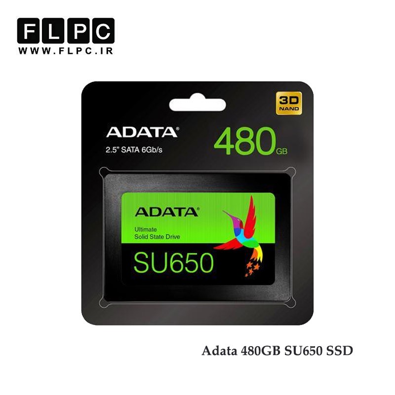 هارد SSD لپ تاپ 480 گیگابایت Adata مدل SU650
