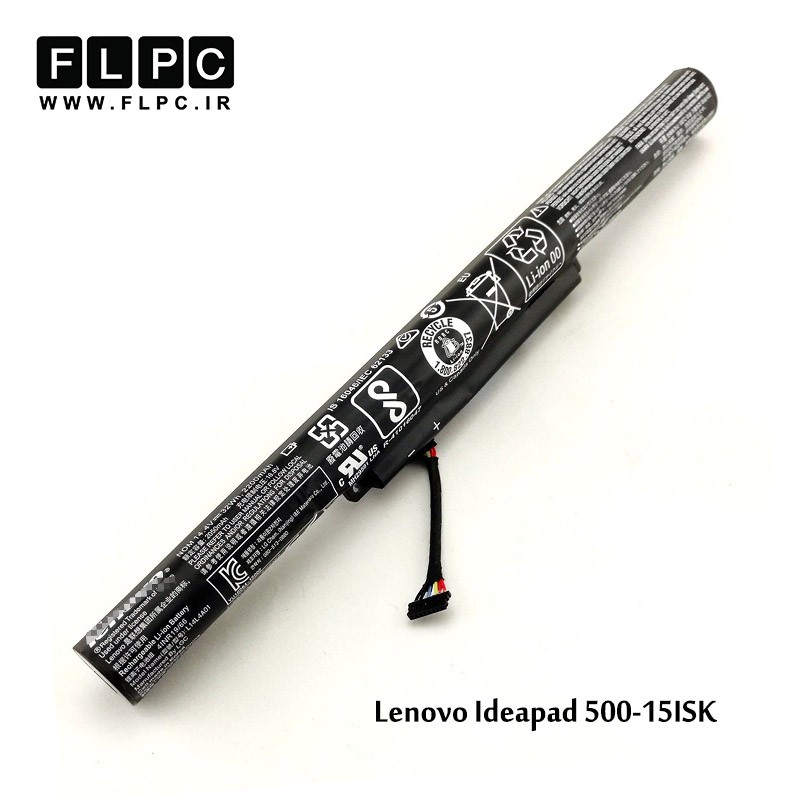باطری لپ تاپ لنوو ip500-15ISK مشکی - داخلی Lenovo Ideapad 500-15ISK Laptop Battery - 4Cell