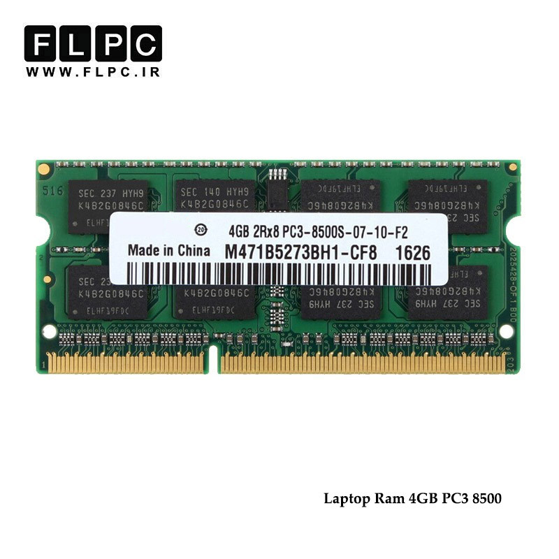 رم لپ تاپ 4 گیگ DDR3-PC3 (1066-8500) دست دوم