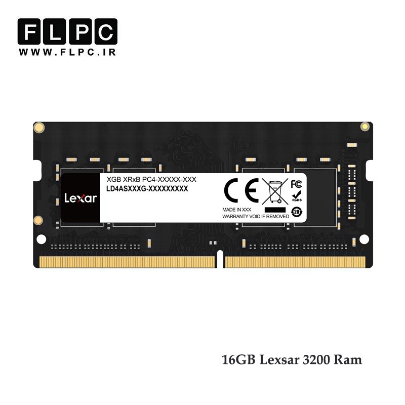 رم لپ تاپ 16 گیگ Lexar DDR4-PC4 (3200)