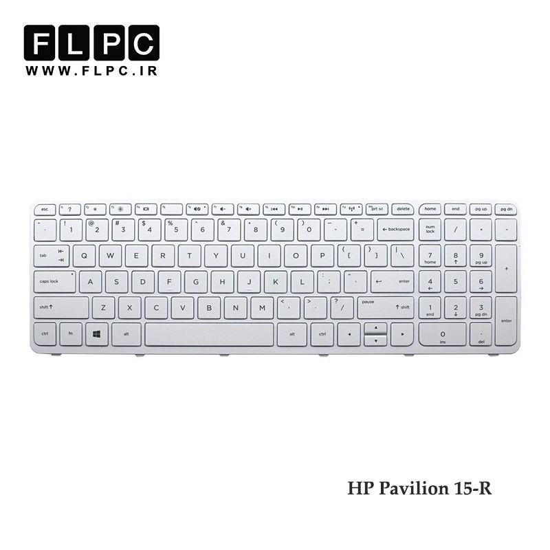 کیبورد لپ تاپ اچ پی HP Pavilion 15-R اینتر کوچک-بافریم