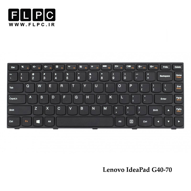 کیبورد لپ تاپ لنوو Lenovo IdeaPad G40-70 با فریم