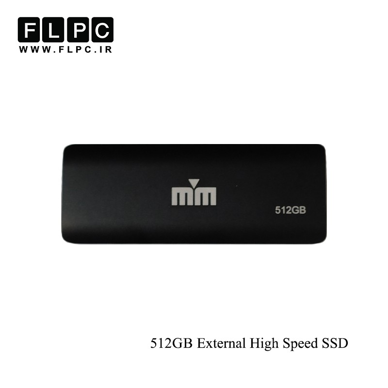هارد SSD اکسترنال 512 گیگابایت Type C برند MM