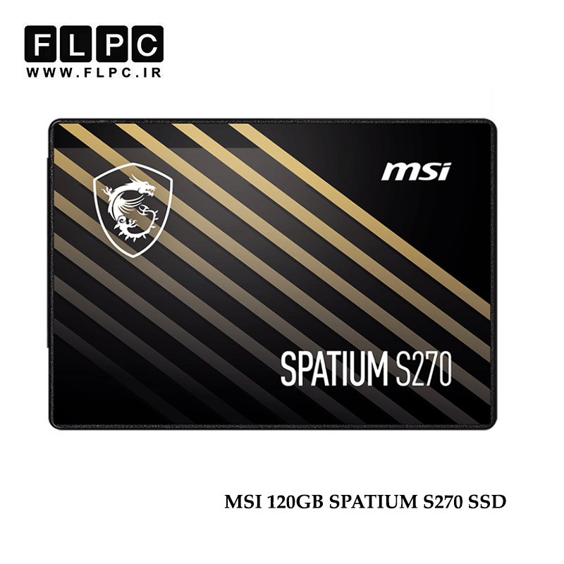 هارد SSD لپ تاپ 120 گیگابایت MSI مدل SPATIUM S270