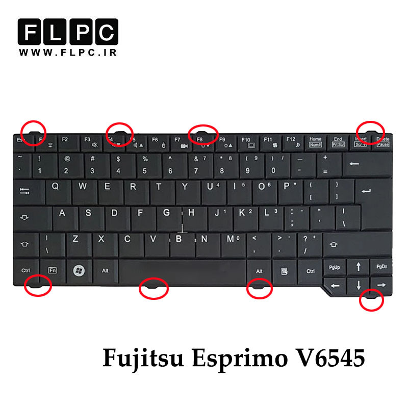 کیبورد لپ تاپ فوجیتسو Fujitsu Esprimo V6545