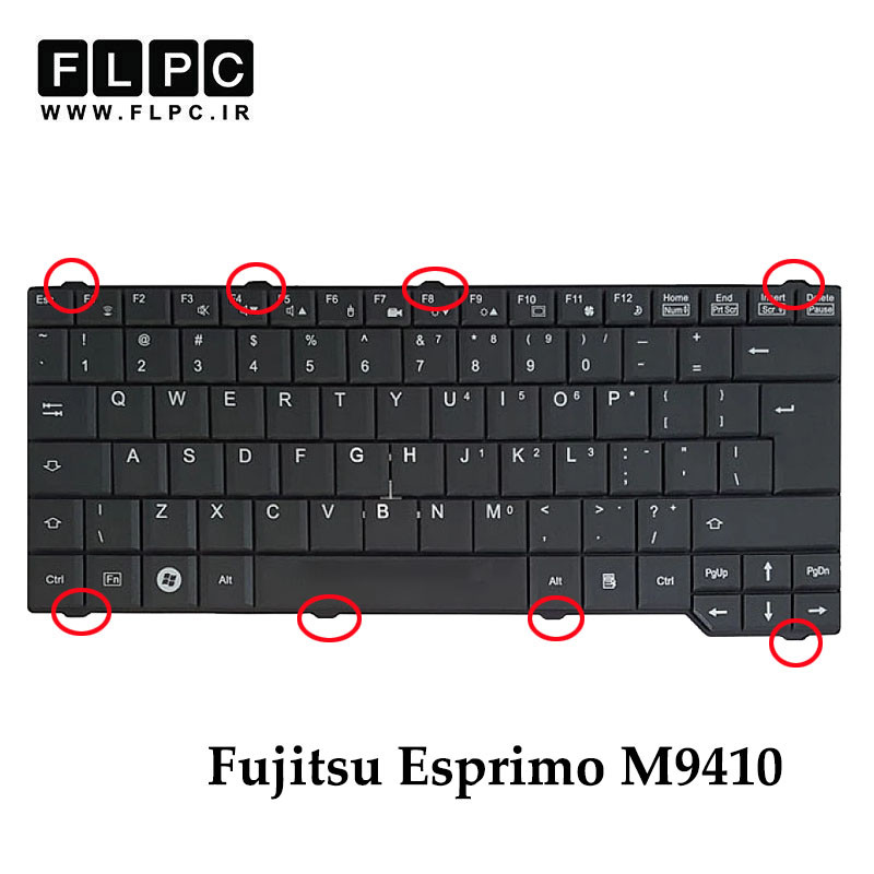 کیبورد لپ تاپ فوجیتسو Fujitsu Esprimo M9410