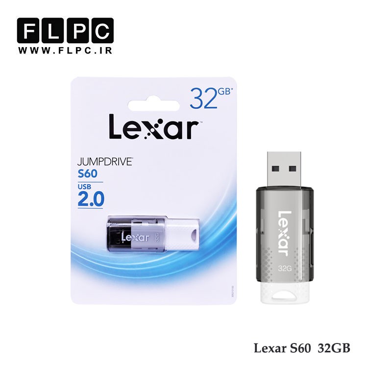 فلش مموری Lexar مدل S60 ظرفیت 32 گیگابایت